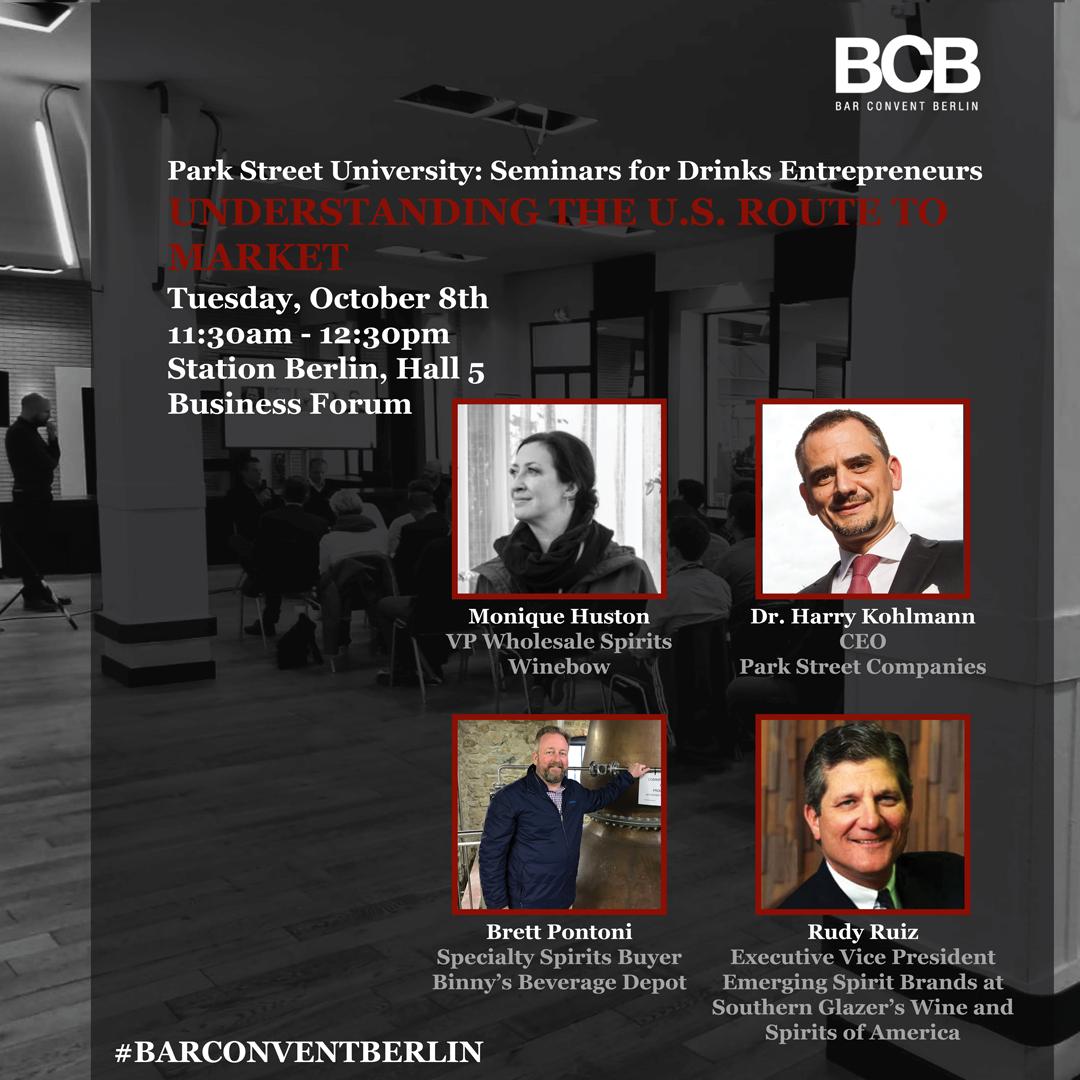 The U.S. market is highly regulated with alcohol laws that differ between states. Join this expert panel as they provide insight on maintaining a successful route-to-market in the U.S. on 10/8 at <a href="/BarConventBER/">Bar Convent Berlin</a> at 11:30am at Station Berlin, Hall 5 in the Business Forum.