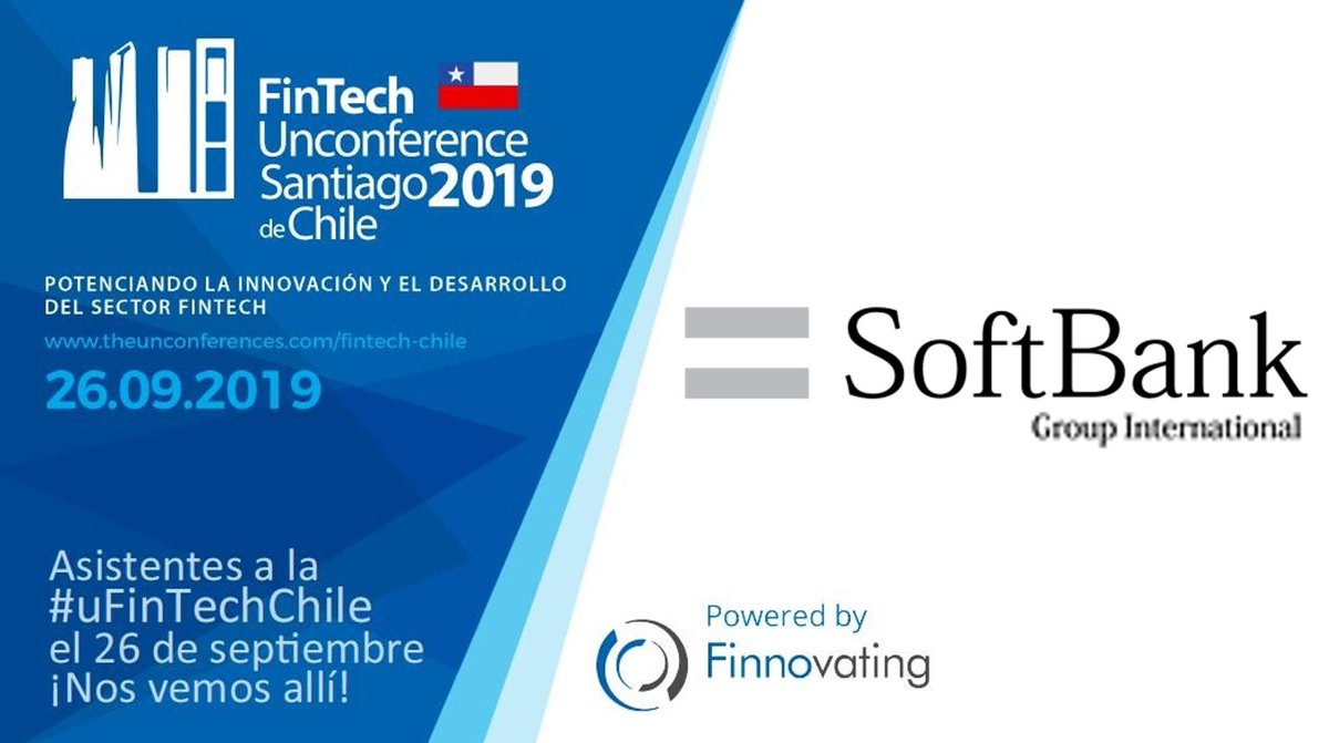 FinnovatingHub's tweet photo. ¡Muchísimas gracias a @SoftBank
por asistir a la #uFinTechChile del  26 de septiembre! Apoyando el ecosistema #FinTech #Latam ¡Cuenta atrás para el encuentro de CEOs y fundadores #FinTech más importante de #Chile 🇨🇱, #Argentina 🇦🇷 y #Uruguay 🇺🇾!
#AcceleratingOpenInnovation https://t.co/Hy2iQY53pd