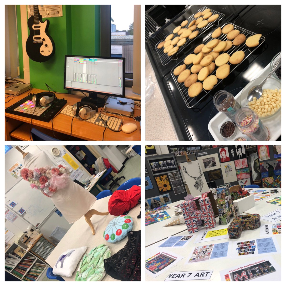 RawCreativity's tweet image. We are enjoying meeting all our future pupils at open evening tonight!