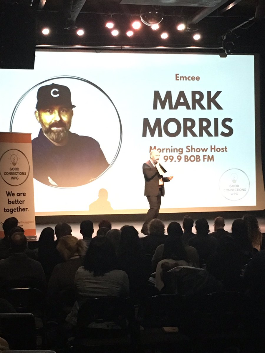 Kicking off Good Connections - looking forward to some fresh ideas and more
#wpggood