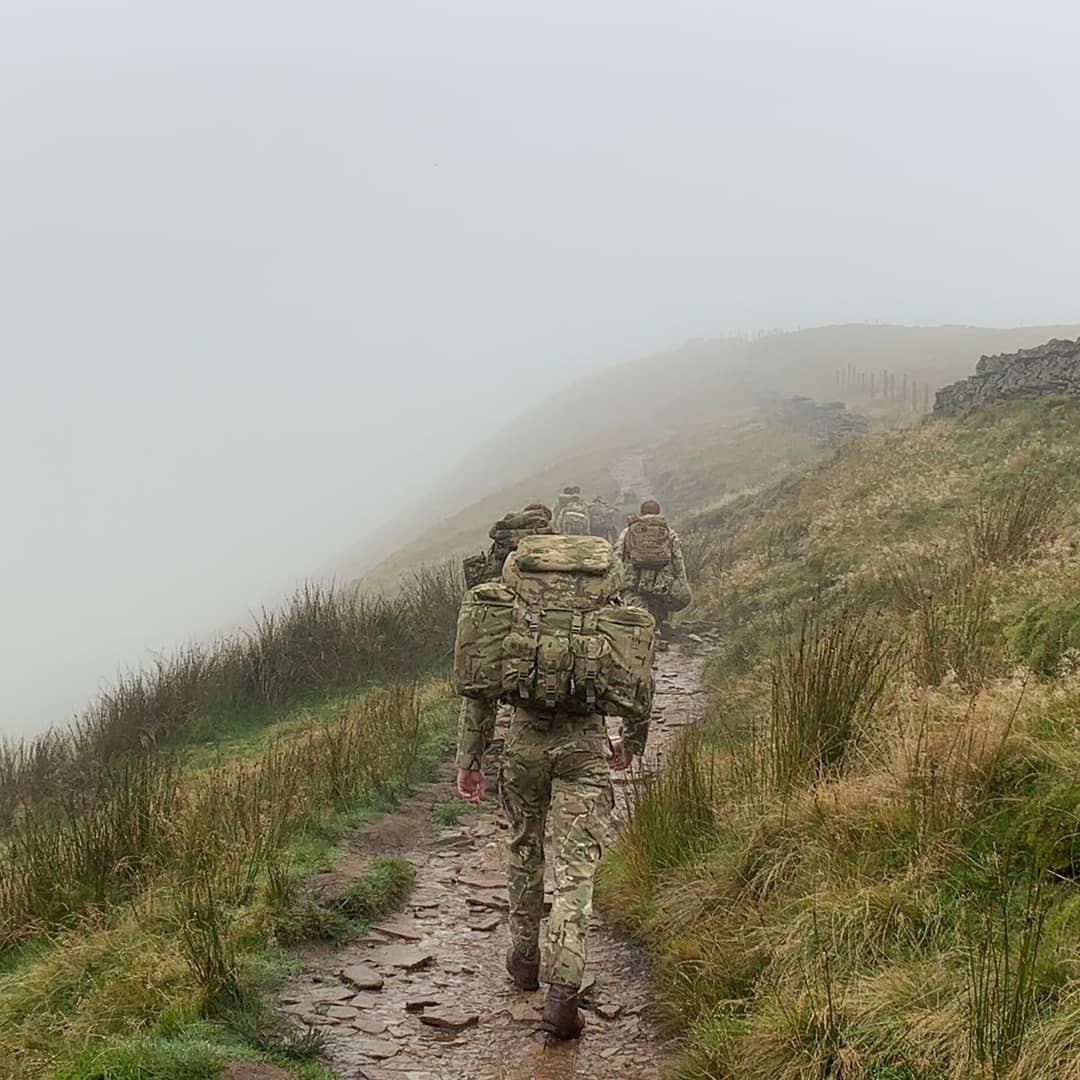 21Engr's tweet photo. Navigation and fitness are key components of soldiering. The Cambrian Patrol team and Recce Troop have tackled the Yorkshire 3 Peaks challenge today to hone in on their skills.  

#CorpsofRoyalEngineers
#Sappers https://t.co/qz0XhBzoU5