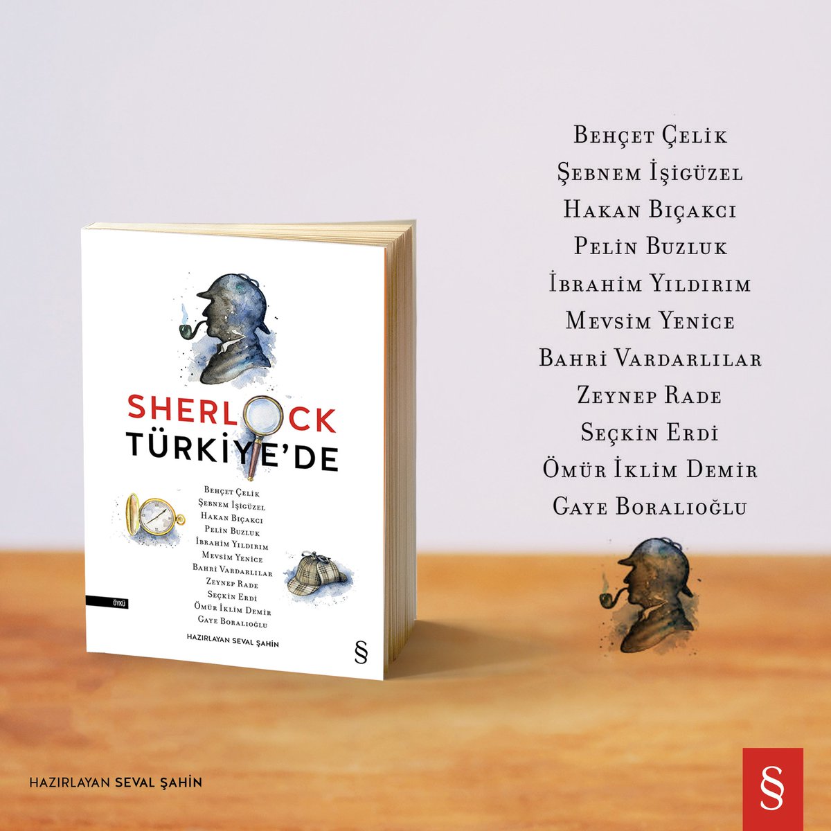 Eylül bereketi devam ediyor. 
Bu Sherlock başka başka başka Sherlock:)
Şahane yazarlarla şahane bir kitap yaptık. Hayalime ortak oldukları için onlara ne kadar teşekkür etsem az... #sherlocktürkiyede #sherlockholmes