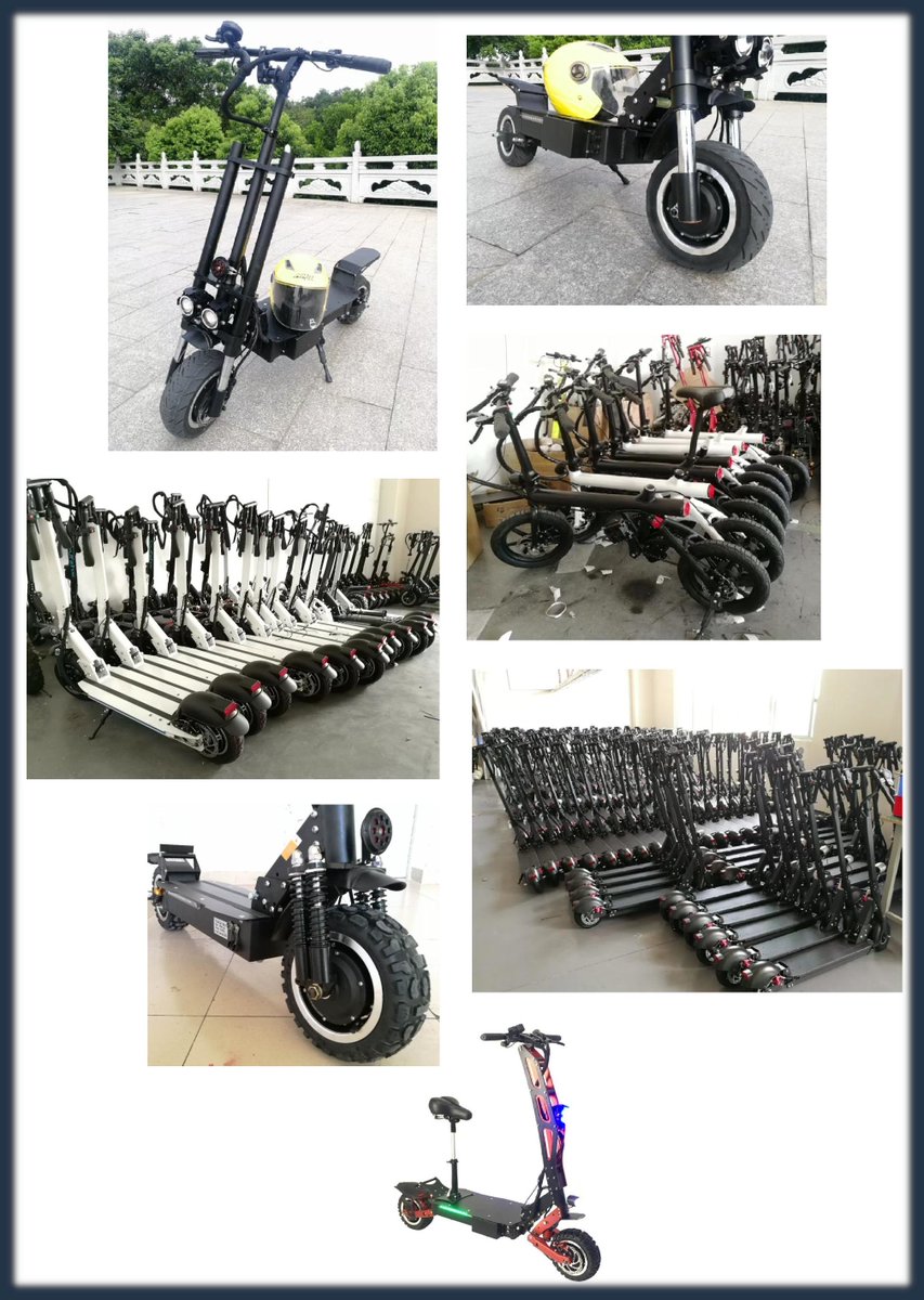 #Electric #Scooter - direct from the factory in #Shenzhen, #China. 
Specs:
* Single &amp; Dual Motor 
* 80kph/50mph
* up to 100km / 62miles Range

Interest? Contact me.