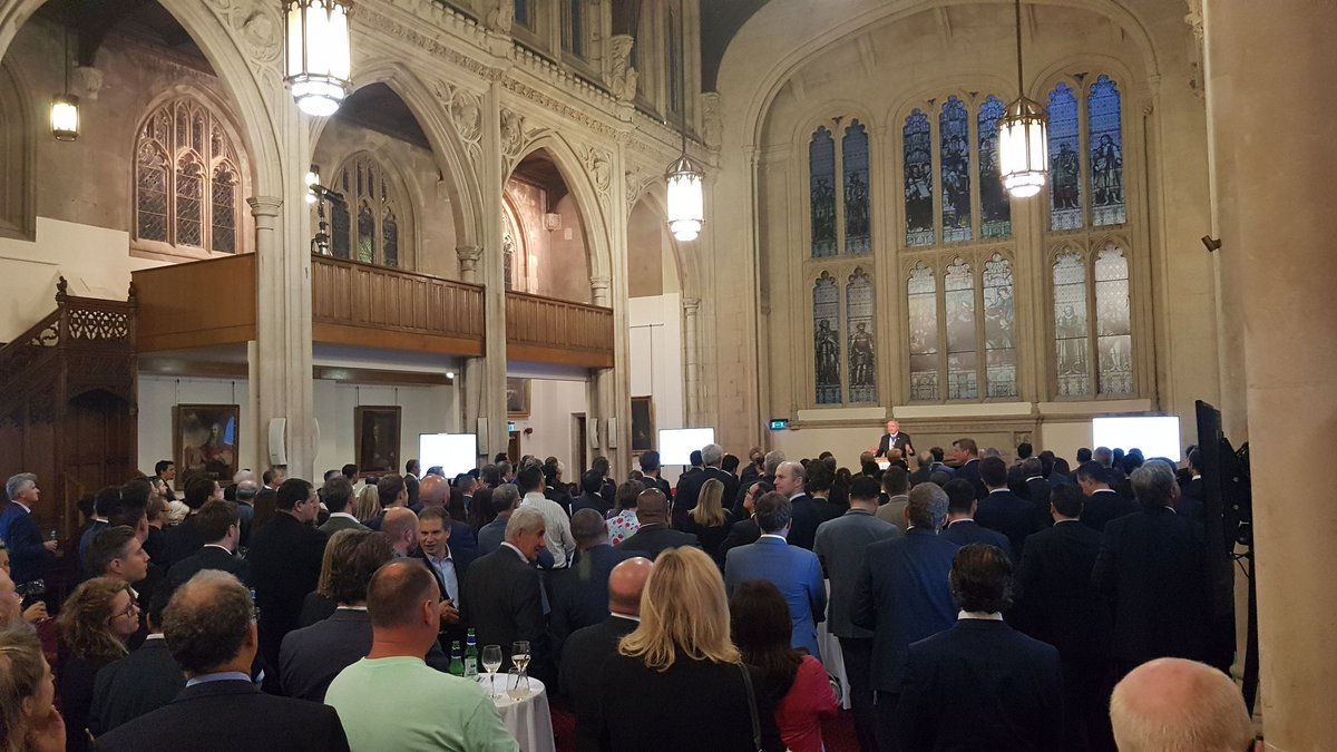 DHAVALGORE1's tweet photo. Always special to be at Guildhall. Great turnout for the gala Sibos event in partnership with @cityoflondon @tradegovuk @L_Pbusiness #discover #innotribe #Sibos2019 https://t.co/AiZjkN8mcy