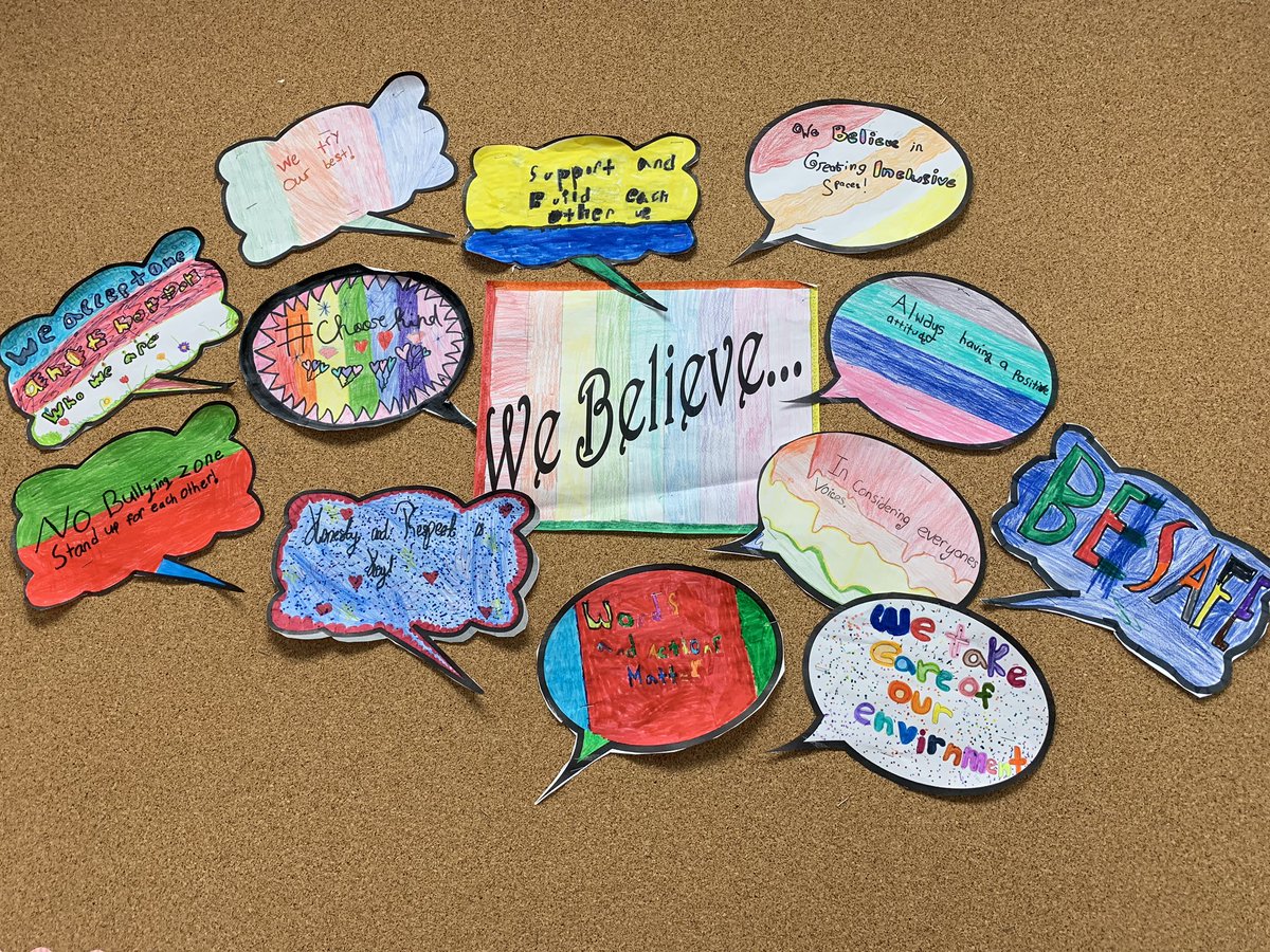sinthi_neal123's tweet photo. How we want to βBEβ in school is as important as how we want to βDOβ! #creatinginclusivespaces. @PteBuckamSingh @PBSLearns https://t.co/dXb86dp7Nx