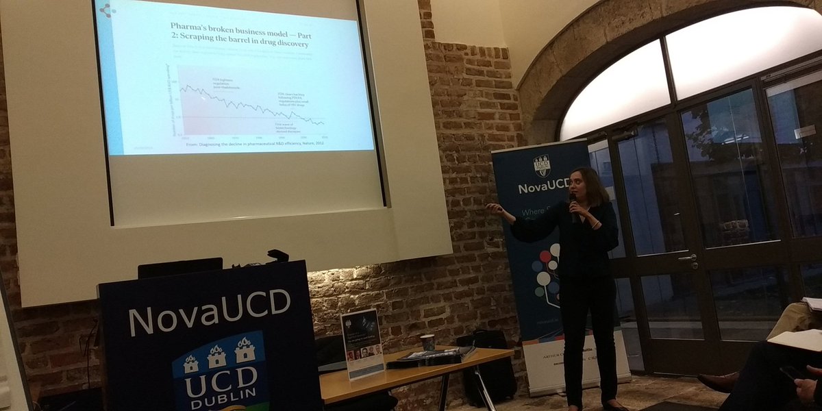 peterpudaite's tweet photo. Fourth up is... Cell Gebra, pitching by Katja Rybakova, looking to improve drug discovery.

#pharmaceuticals #startup #innovation #evolution #revolution @NovaUCD https://t.co/PTs2hPuMhO