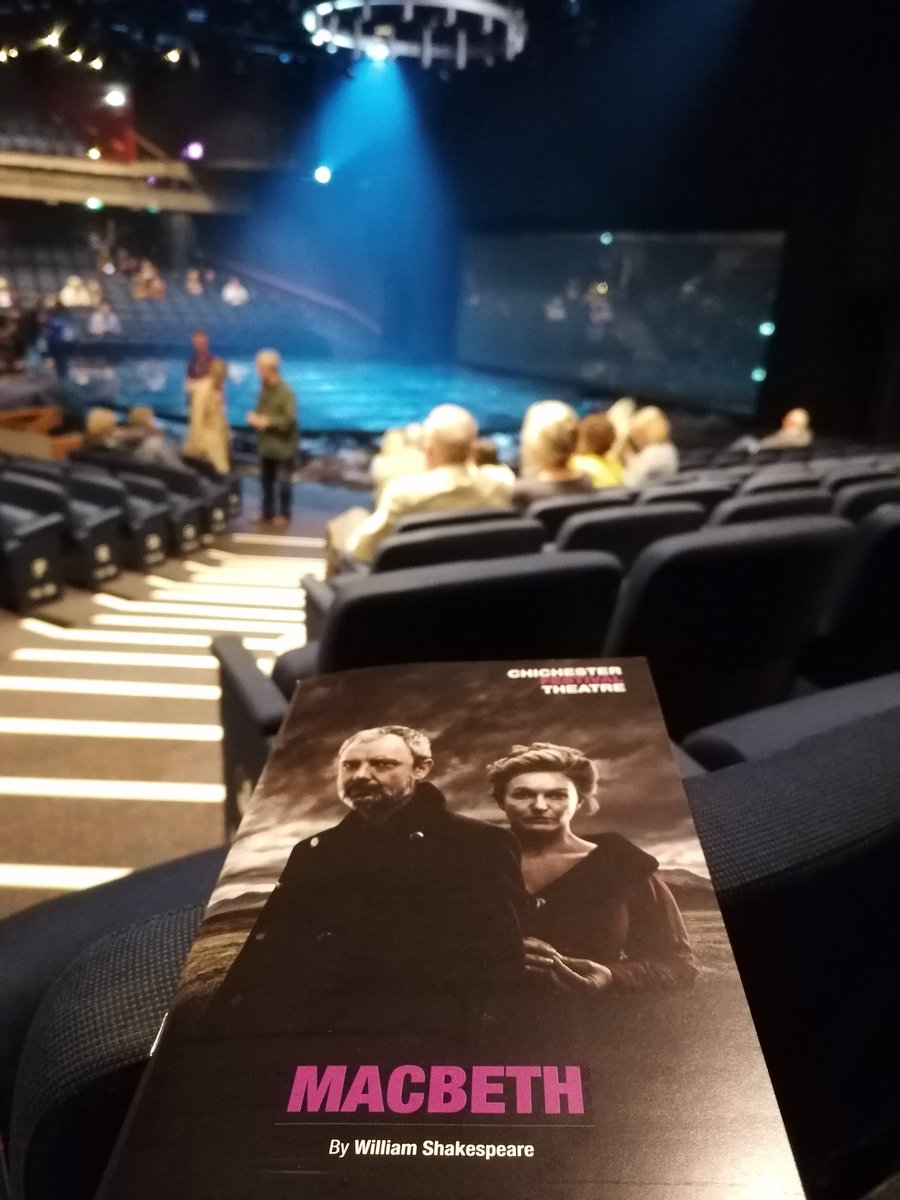 TechieStu's tweet image. A night of drama &amp;amp; tragedy... Not #borisjohnsonspeech but The Scottish Play @ChichesterFT 🙂
#phoneoff