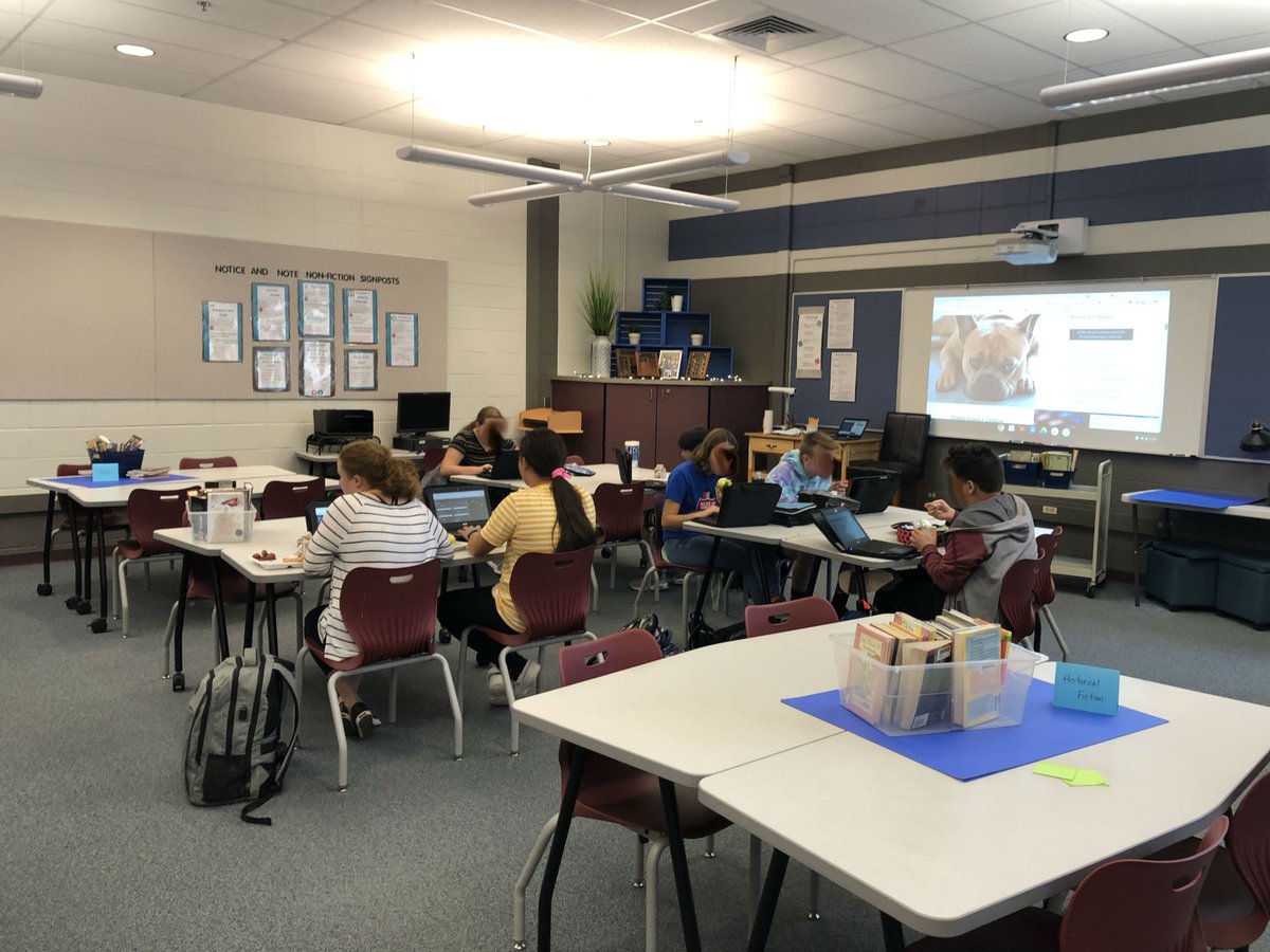The library hosted it's first Lunch Time Learning session on We Video! There will be several more sessions on different topics throughout the year. Thank you Mrs. Burleigh and the library for hosting this for the students! #NLMSbulldogpride #NLMSbulldoglibrary