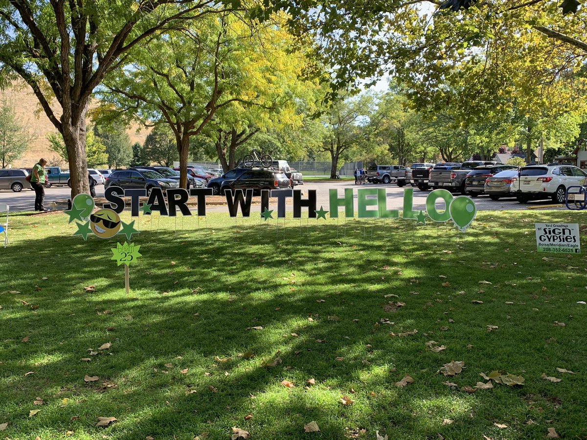 Setting up for the Boise Schools Kind event today at Camels Back Park. We are proud to help support the #boiseschoolskind initiative! #boisekind <a href="/BSDEducation/">Boise School District</a> <a href="/CityOfBoise/">City of Boise</a> @MayorBieter