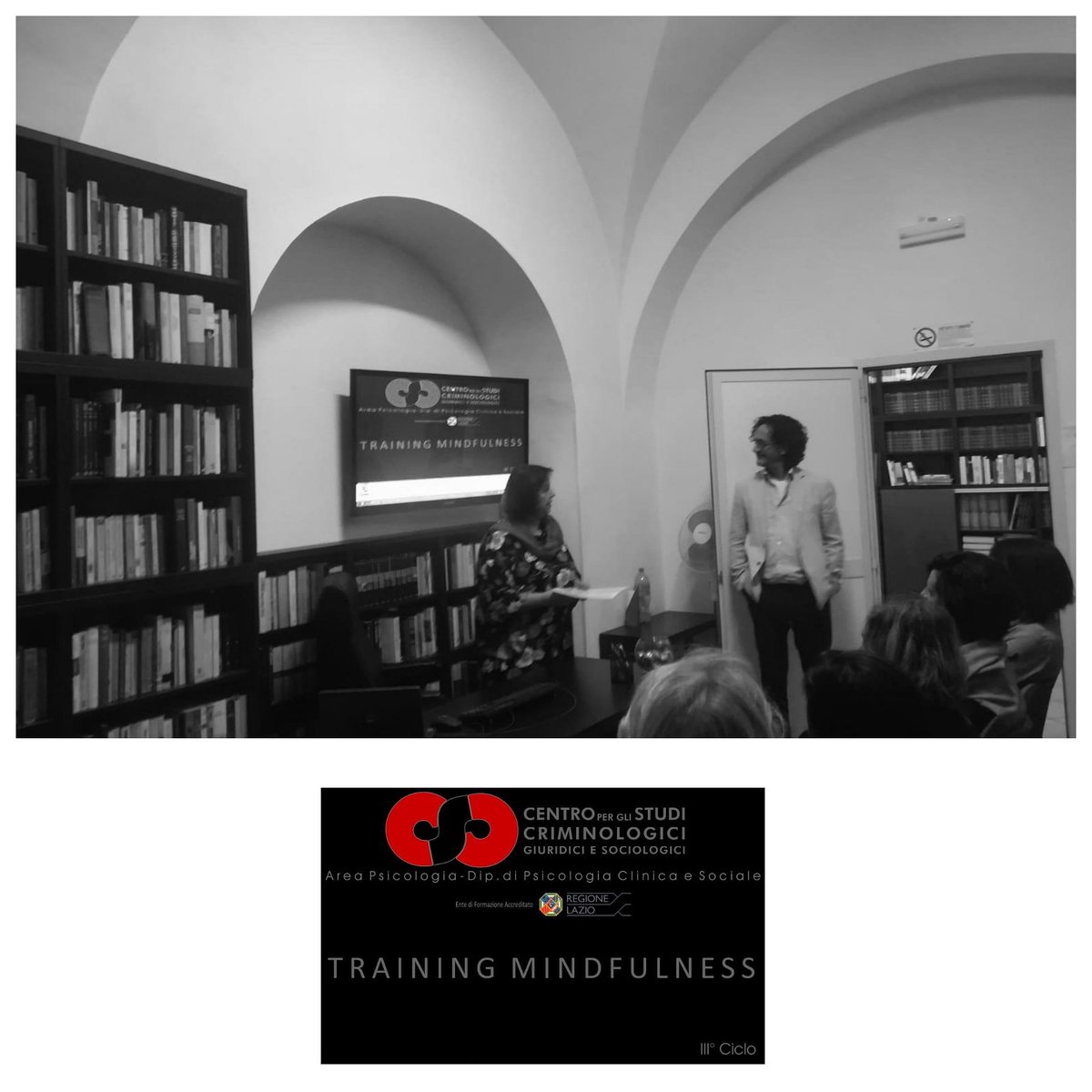 CriminologicomC's tweet photo. #25settembre é iniziato al #CSC il #TrainingMindfulness - III edizione 2019 a #viterbo
A condurre gli iscritti lungo questo percorso, che si concluderà il prossimo dicembre, il dott. #PaoloDattilo
Buon lavoro a tutti!
#Mindfulness #mindful #consapevolezza #quieora https://t.co/mcjA8mih3w