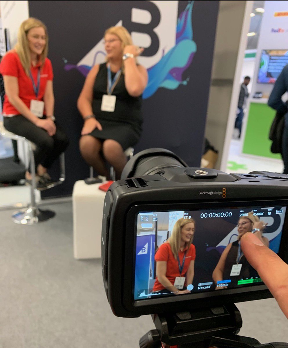 BigCommerce's tweet photo. Filming at #ECE19 with #BCPartner @segmentifycom! What do you want to know about personalization? https://t.co/jN3FVCw7c6