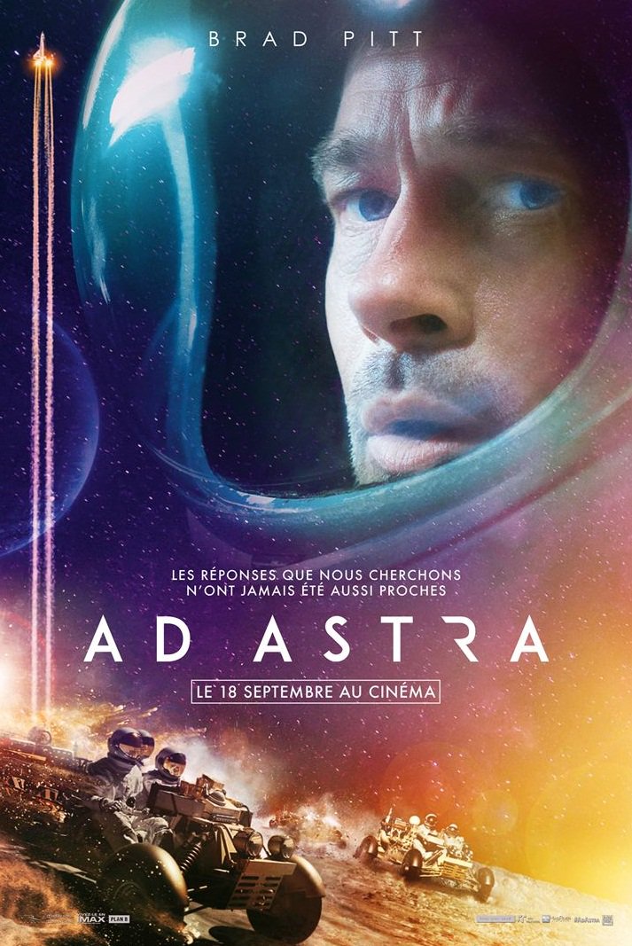 Ad Astra (Chine, Brésil, USA / 2019) #JamesGray #EthanGross avec #BradPitt #TommyLeeJones #RuthNegga #DonaldSutherland @SBlakemoreActor @LivTyler #KimberlyElise #LorenDean @donniekeshawarz #BobbyNish #LisaGayHamilton #JohnFinn @johnortiz718 @sugarKAYne @GregBryk @nlyonne