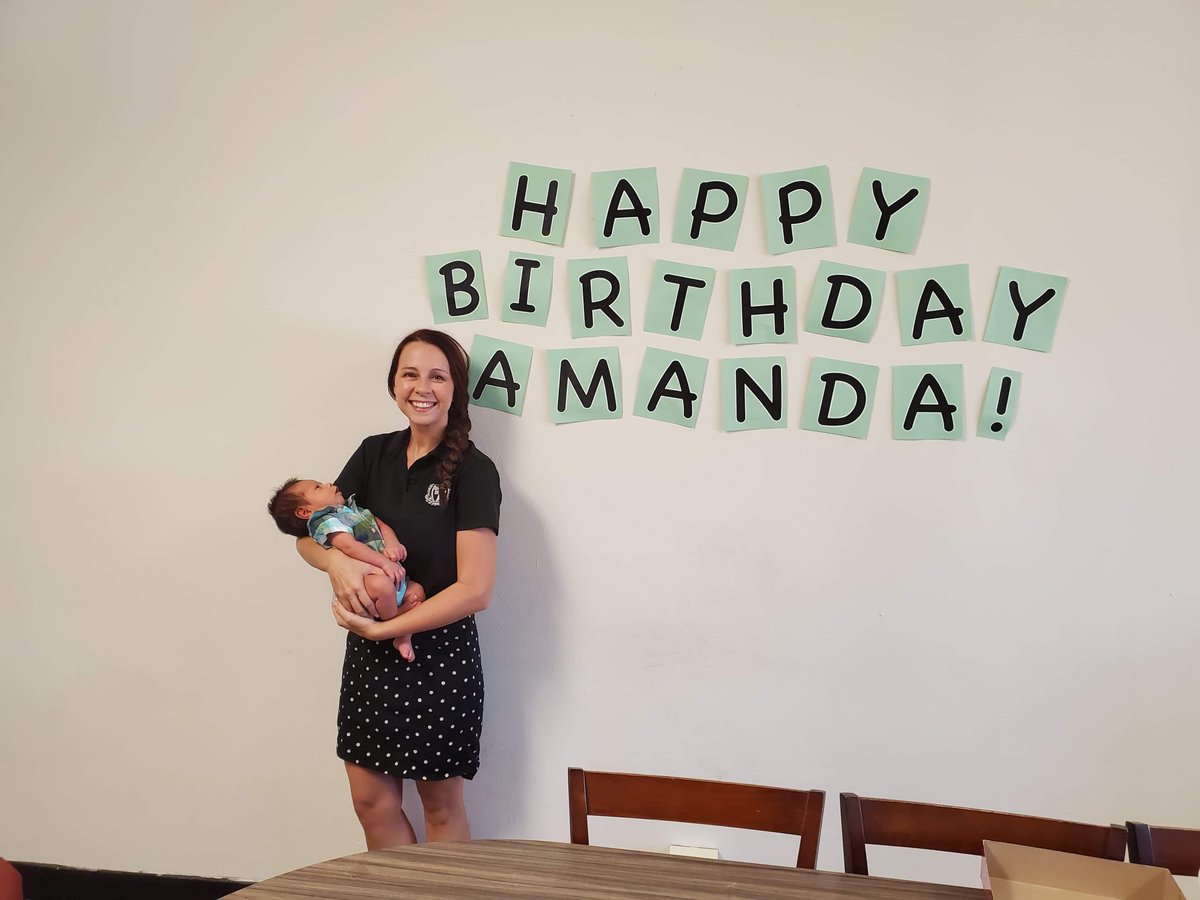 SurfaceShield's tweet photo. HAPPY BIRTHDAY to Amanda, the one who holds it all together over here like a complete pro!! We’re a day late, but birthdays should be celebrated for at least a month anyways 🥳🤣❤️ **And meet the newest addition to the SSR family, Charold’s baby boy Noa. 💙 https://t.co/2Tg04VzaaB