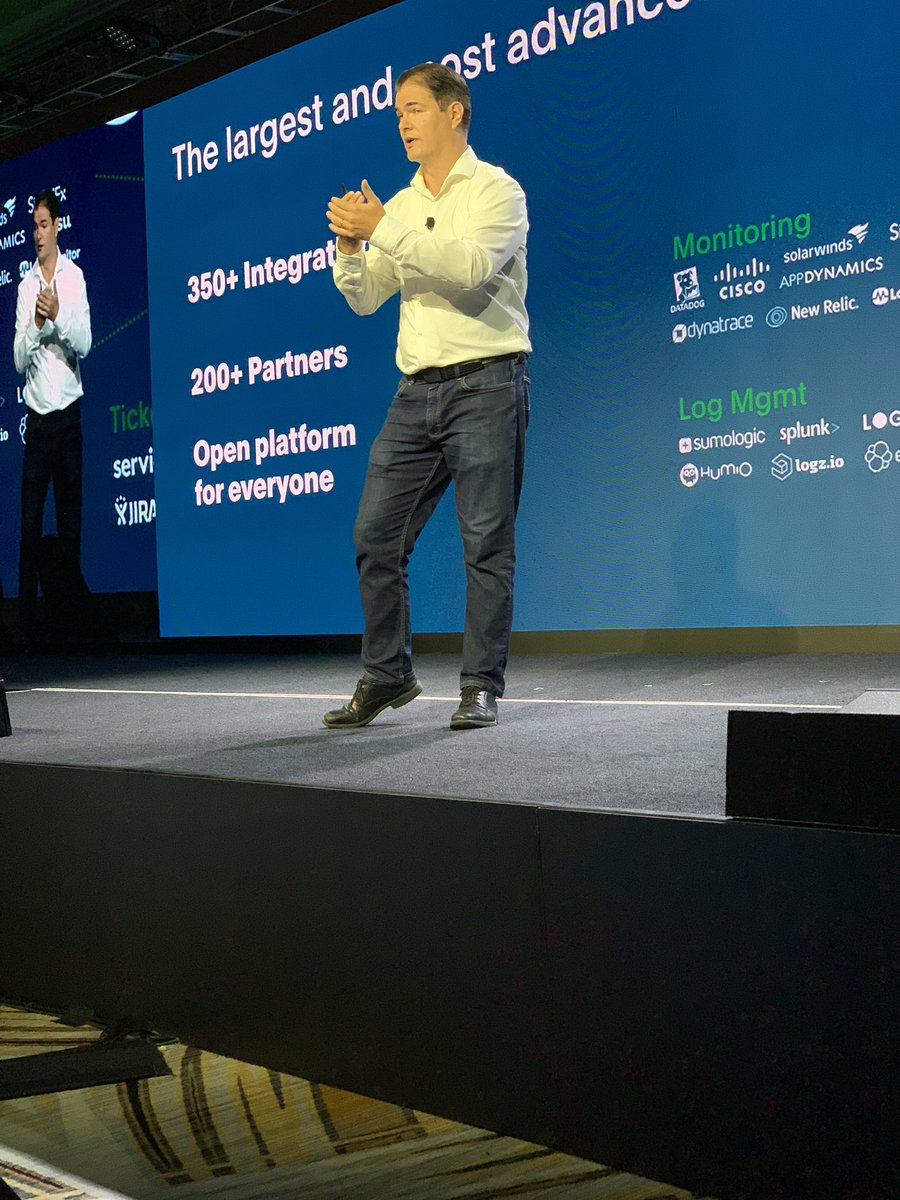 “The more integrations you use with PagerDuty, the more innovative and efficient your operations will become.”  Great quote by Jukka Alanen #PagerDuty #PDSummit19  <a href="/pagerduty/">PagerDuty</a>