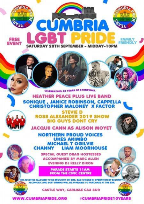 CitadelHomes's tweet photo. And that's the weekend!
Big day in #Carlisle tomorrow. Hope everyone enjoys the 10th anniversary #CumbriaPride. https://t.co/eiPt0MKT05