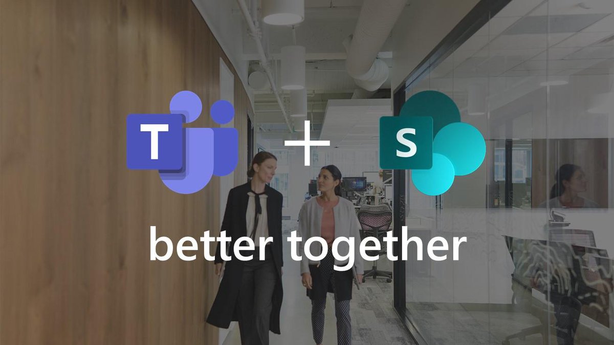 SharePoint's tweet photo. #SharePoint ♥s #MSTeams (tweet thread, 1of5)

New blog + 'how to' video, "4 topnotch teamwork tips for Microsoft Teams plus SharePoint" 

📃https://t.co/12Nf0RKxlJ

📺https://t.co/qzcJJ1CUqn https://t.co/RVxoKZe4wm