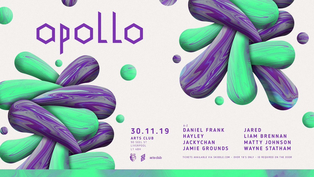 apolloeventsnw's tweet photo. Our last liverpool event of the year is now live! We will be inviting close friend and guests to The Arts Club Bar for a Residents night! Link in the bio https://t.co/Nnbe9ZAMtQ