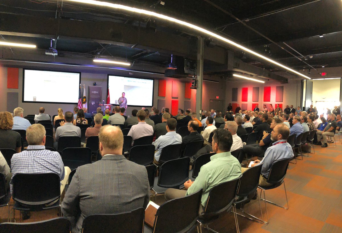 SOFWERX's tweet photo. The USSOCOM Data Engineering Laboratory is officially open! 50 companies participated in a tech expo and three keynote speakers, the launch was a roaring success. We expected nothing less from this hub of data engineering innovators dedicated to solving Warfighter challenges. https://t.co/WoPoYFFdRe