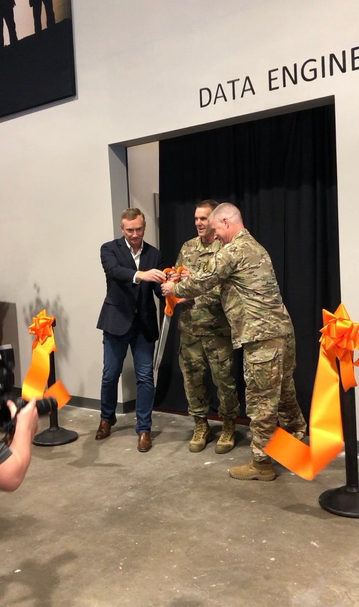 SOFWERX's tweet photo. The USSOCOM Data Engineering Laboratory is officially open! 50 companies participated in a tech expo and three keynote speakers, the launch was a roaring success. We expected nothing less from this hub of data engineering innovators dedicated to solving Warfighter challenges. https://t.co/WoPoYFFdRe