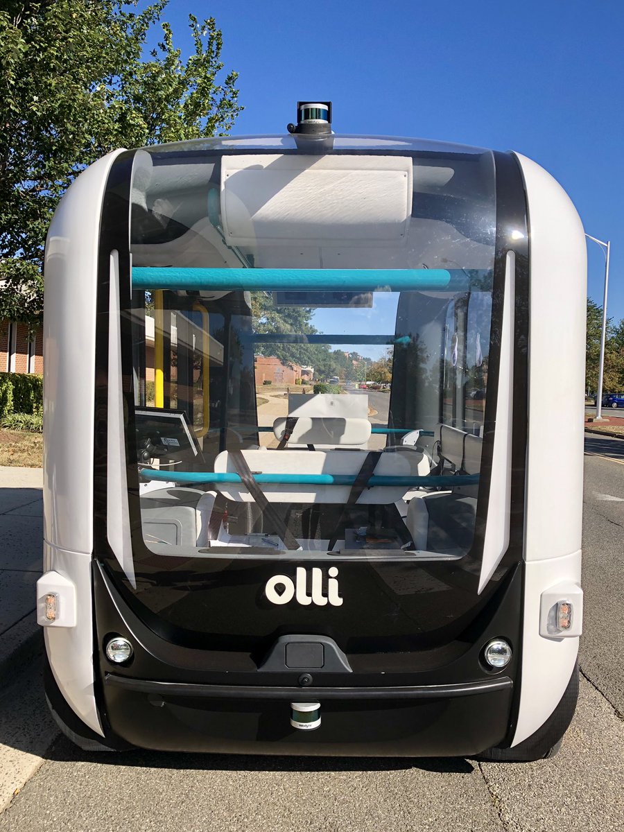 CnvrgStrategies's tweet photo. First ride in an #autonomous vehicle ✔️@adairdouglas + @TomDCR #MetOLLI this week @JBMHH and experienced how the #OLLI pilot program is working to provide efficient #transportation, reduce traffic congestion on base, and improve mission readiness @ArmyERDC @MCICOM_HQ @localmotors https://t.co/gIcCD8hLOb
