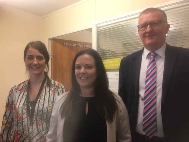 SheppardsPharma's tweet photo. Was great to have @VikkiHowells join us at Sheppard’s Pharmacy Abercynon to talk through the new #pharmacy Sore Throat Test and Treat service pilot https://t.co/Ix78rOXZZO