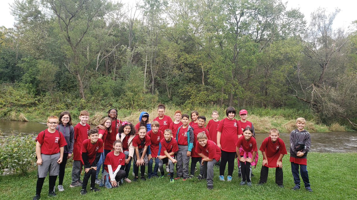 MrsEickman11's tweet photo. 5th grade outdoor education field trip https://t.co/yANrKTcRCR