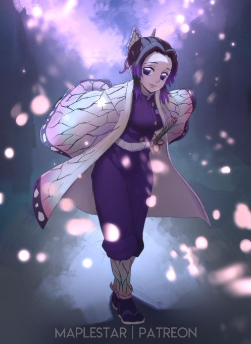 I got caught up to Demon Slayer and I just HAD to draw this top tier waifu, Shinobu! There is a full<a href="/tag/demonslayer"class="tags"><span>#demonslayer</span></a><a href="/tag/kimetsunoyaiba"class="tags"><span>#kimetsunoyaiba</span></a>