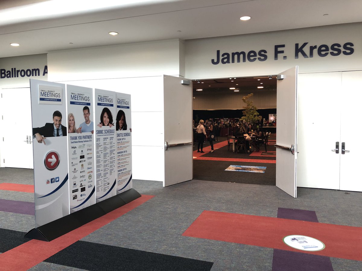 Small Market Meetings Conference 2019 in the house! #SMMC19