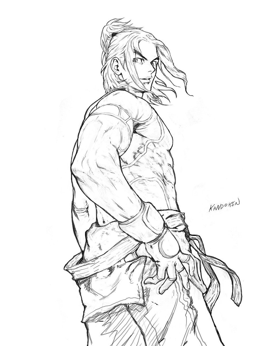I'll be working on my final fight piece sometime this week. Not sure if I'll have time to color it. If you guys wanna color this up, maybe try the final fight piece? Message me :)

~Kando. 
