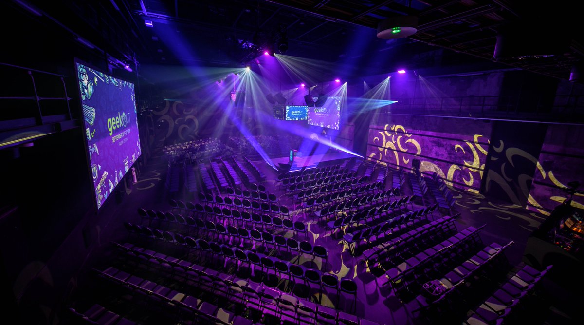 The GeekOut Geekiness begins again in just 12 hours! ⏳ Are you ready? #GeekOutEE