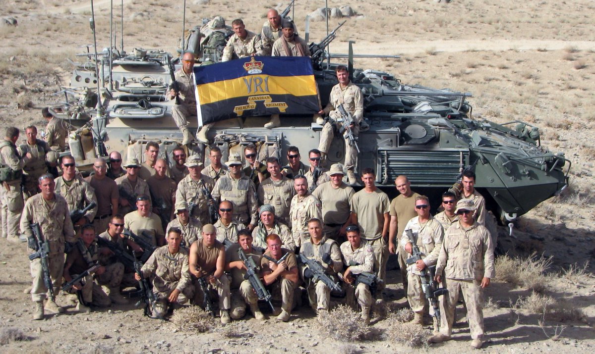 1stBnRCR's tweet photo. Canada was involved with the war in Afghanistan from 2001-2014, the longest running conflict Canadian soldiers ever had to fight. #1RCR remembers them during #PashmulDay, a regimental holiday to commemorate Canada’s efforts in Afghanistan.  
#TheFirstToTheFight
#WaybackWednesday https://t.co/u9SPqMDU5e