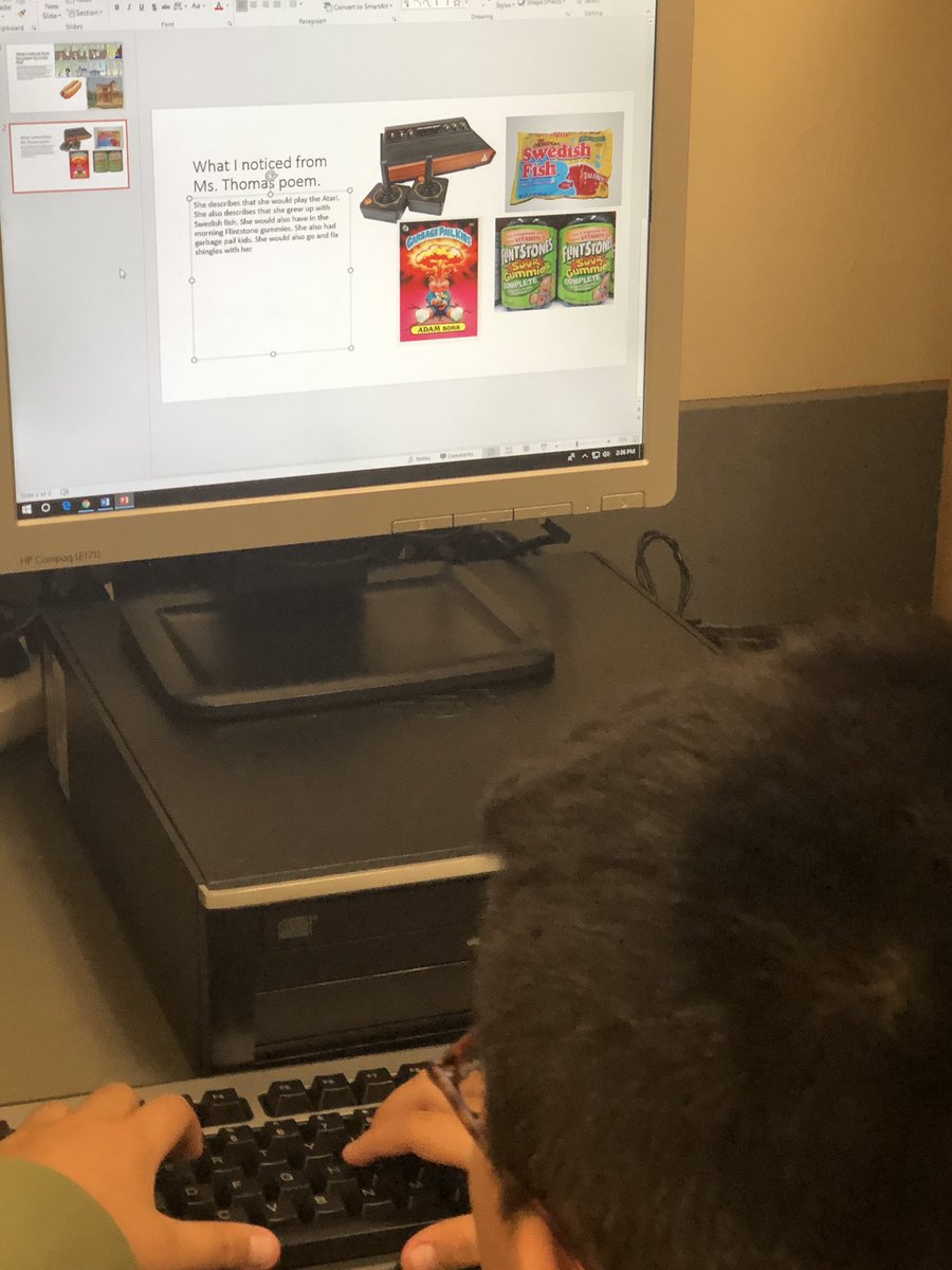 msthomasccps's tweet photo. Today, 7th grade students @CypressPalm analyzed the unique sensory details in Linda Rief’s “I’m From” and the poem modeled by Ms. Thomas. Tomorrow, they create their own “I’m From” poem using unique details from their lives. #modelwriting #leadbyexample #createyourown #showus https://t.co/ZPvz14bVZ3