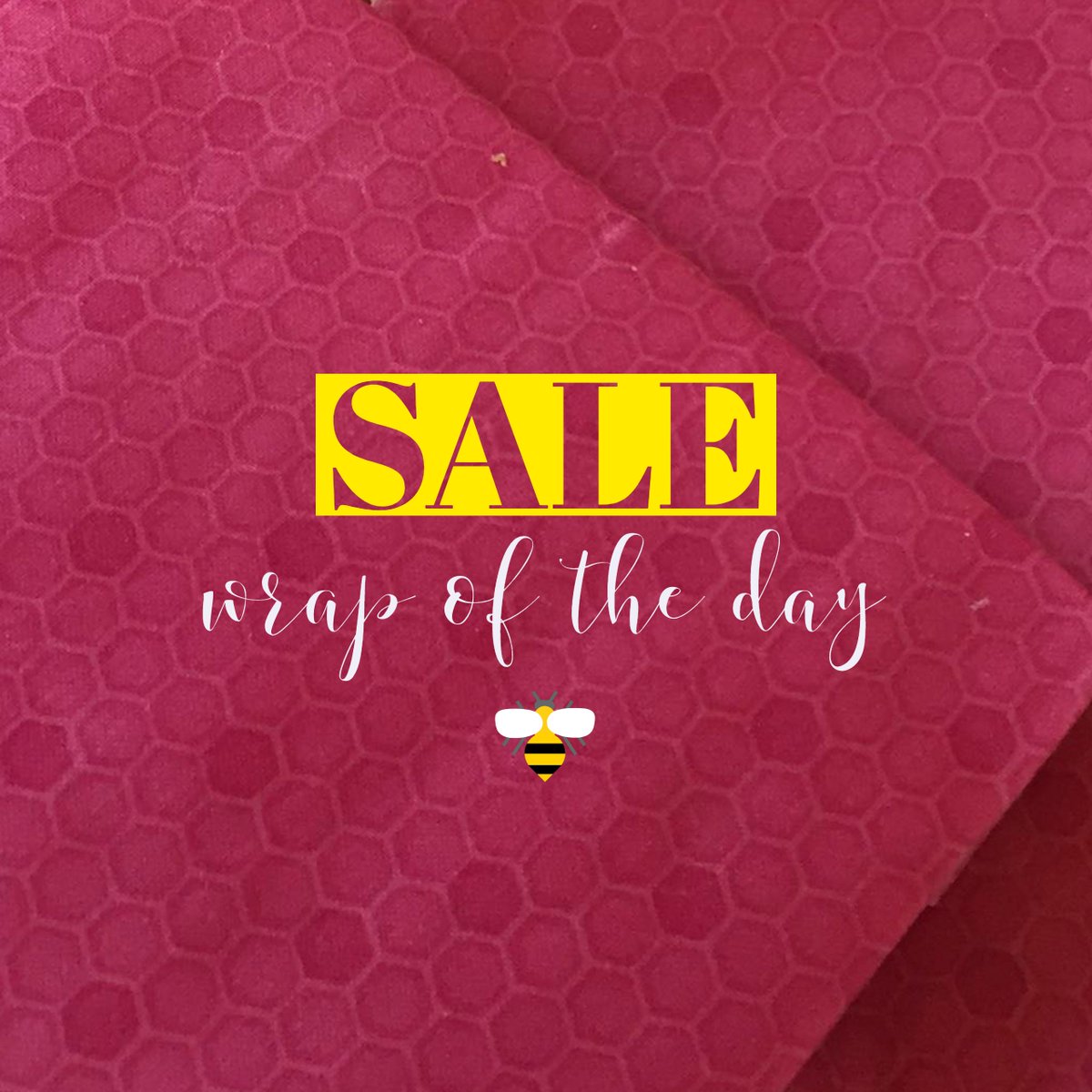 BeesSimply's tweet photo. It’s that time #wrapoftheday 20% off all wraps in our end of summer collection ! Check out our promo codes on #facebook.or out website link here ! 
https://t.co/jcge0RpOEW. #beeswax #beeswaxwraps #handmade #bringthebeesback https://t.co/hwOo7AVWYV