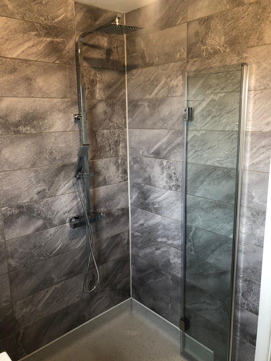 Latest wetroom conversion in Liverpool.