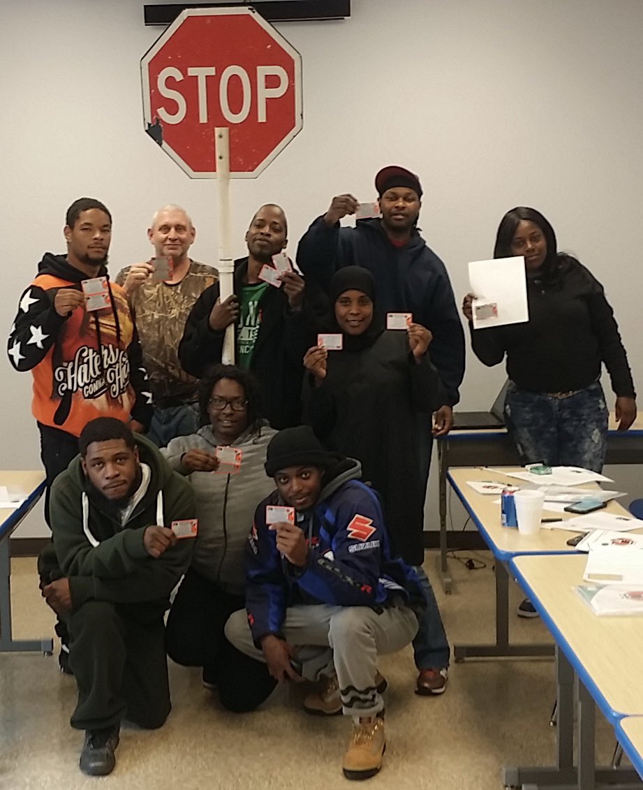 FirstFlagging's tweet image. Another, successful flagger certification class.