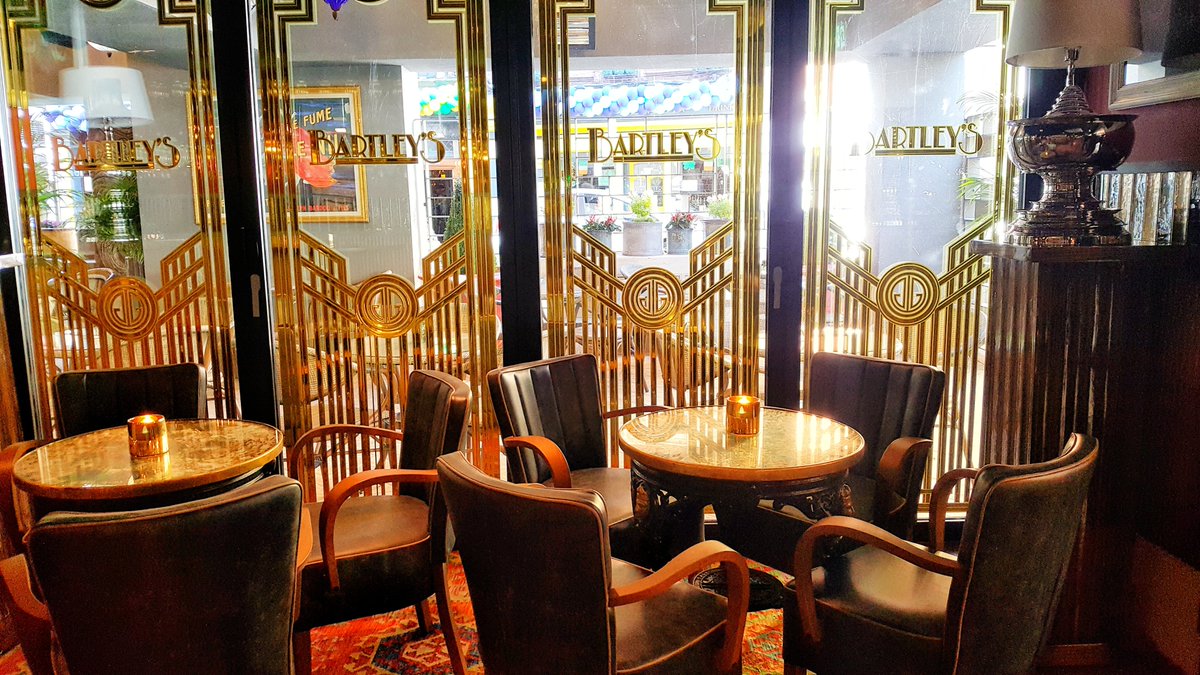 PubsofDub's tweet photo. One of the newest pubs on the block, Bartley's Bar in @grafton_hotel is a stylish addition to the #PubsOfDublin scene. 
Did you know that this bar is on the site of one of Dublin's original gay bars - Bartley Dunne's!? 🏳️‍🌈🍻 #PubFacts #PubPride #VisitDublin https://t.co/wgU93N0mTq