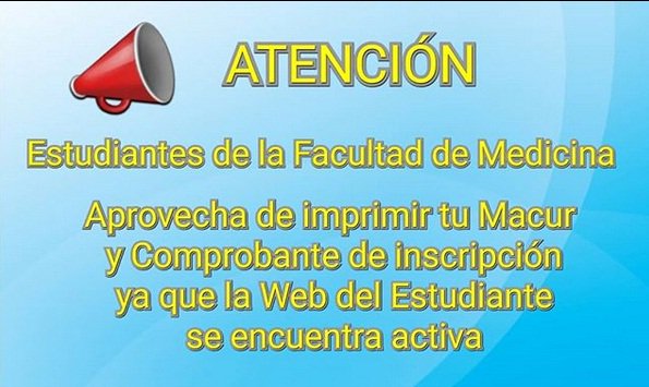 ¡Estudiantes de la #FmedLUZ!