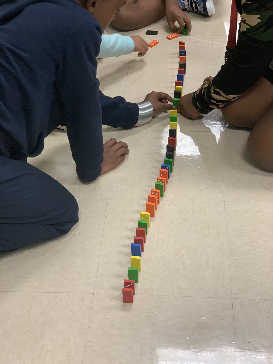 SLakay23's tweet photo. Ms.Mitchell & the 5th grade scholars closed the Force & Motion unit today with engaging & fun investigations. #BallBounce #DominoEffect #FrictionFun #VocabularyWars @HighlandHtsES @Coach_Allen24 @ThatMsMitchell @DanaArreola5 @jJohnFlowers @HISD_ElemSci https://t.co/VOlR4kuZXI