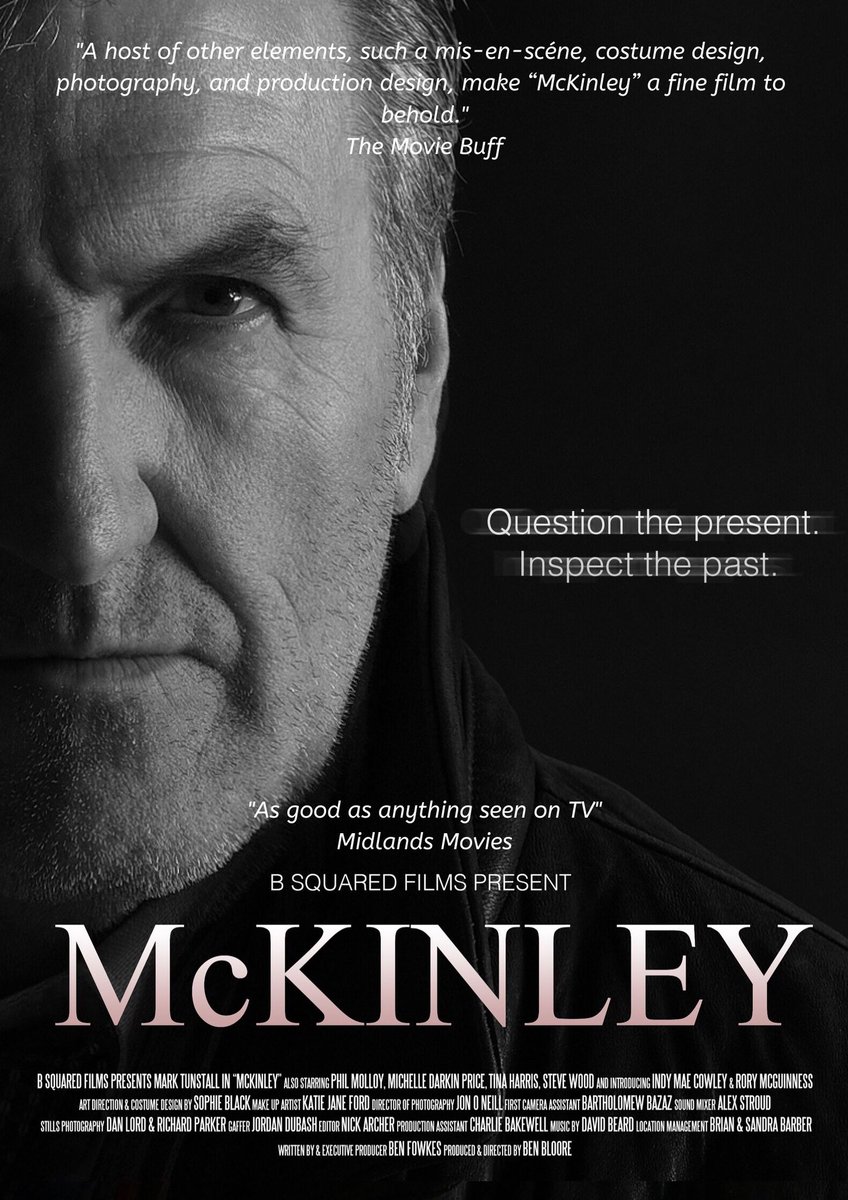 BBsquaredfilms's tweet photo. Poster updated. Beyond proud at the praise it is receiving and well done to everyone who went a above and beyond to get it done! #McKinley #shortfilm #indiefilm #filmfestivaltour #writer #producer #director #actor #supportindiefilm https://t.co/3LGoSQOEIE