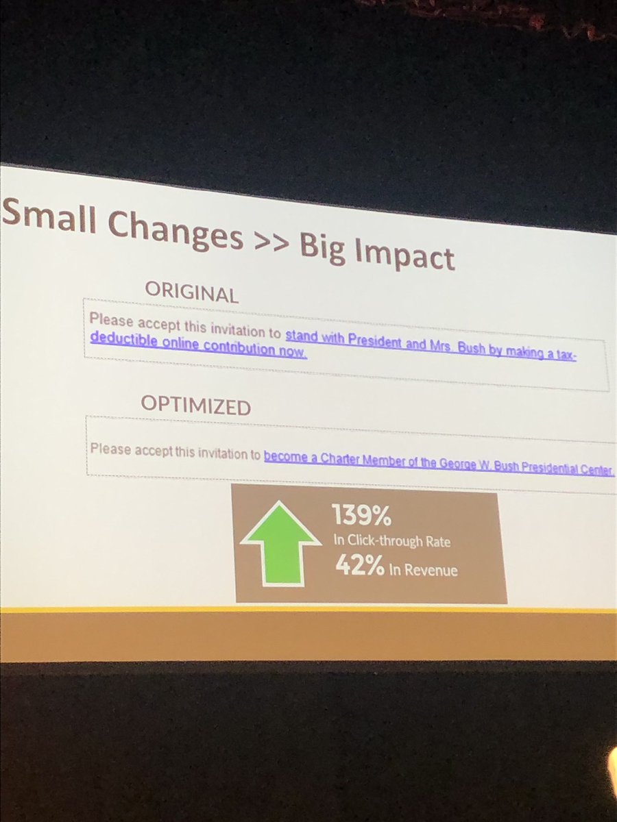 When your #fundraising copy allows your supporters to be a part of something bigger than themselves, it inspires action. #NIOsummit
