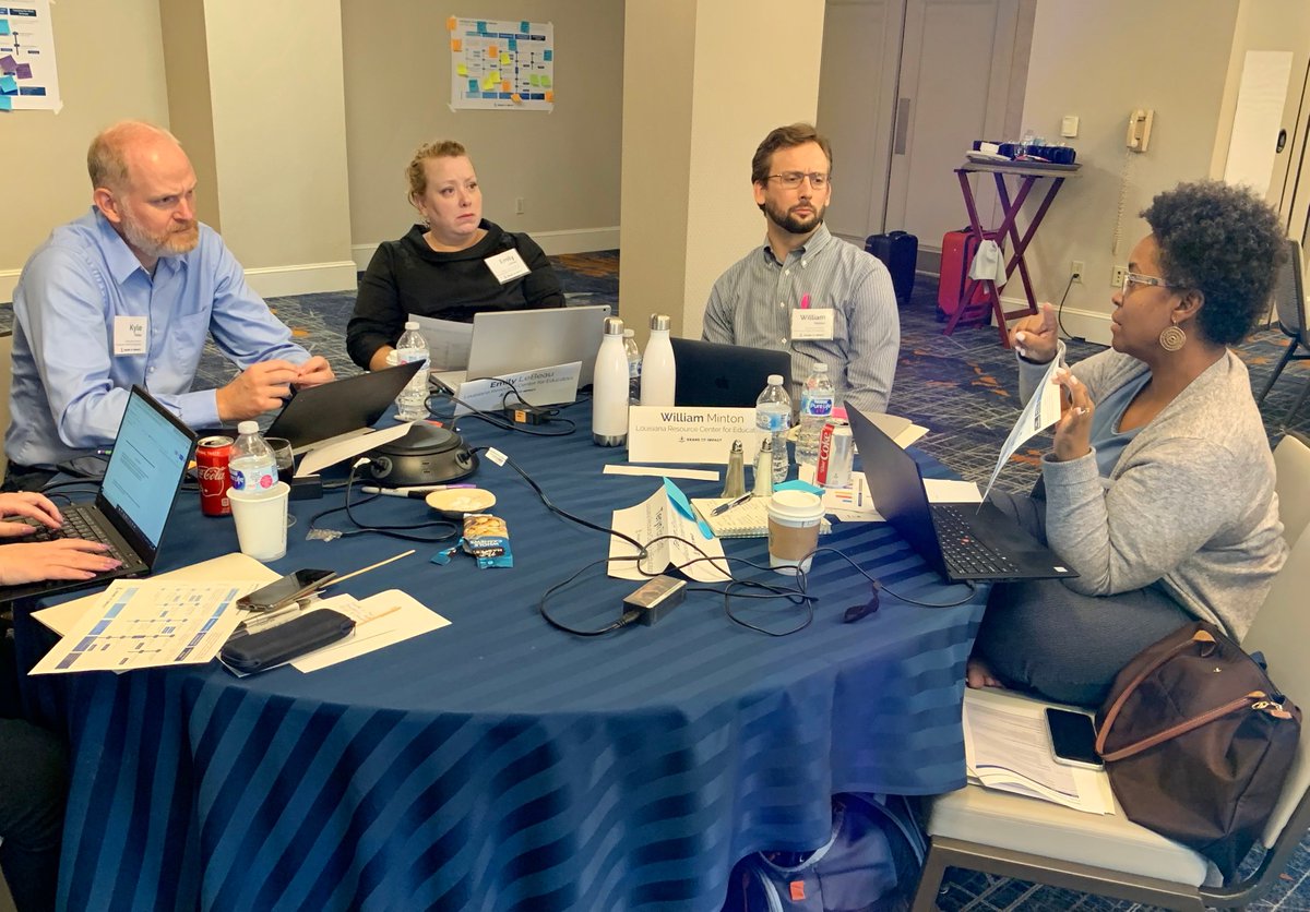 deansforimpact's tweet photo. A great second day at the Learning by Scientific Design network convening! We're excited to work with the programs, their faculty, and students to apply cognitive science principles to the classroom. Sign up for our newsletter for updates! https://t.co/W7hlC9ilE5 https://t.co/yQmNtGXL7x