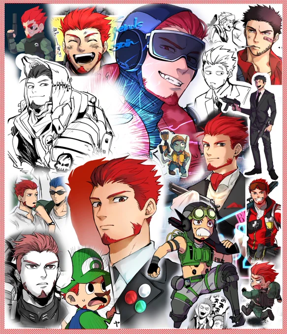 #2broメンバーの誕生日目前だから過去絵で盛り上げようぜ
詰め合わせ(見辛さMAX) 