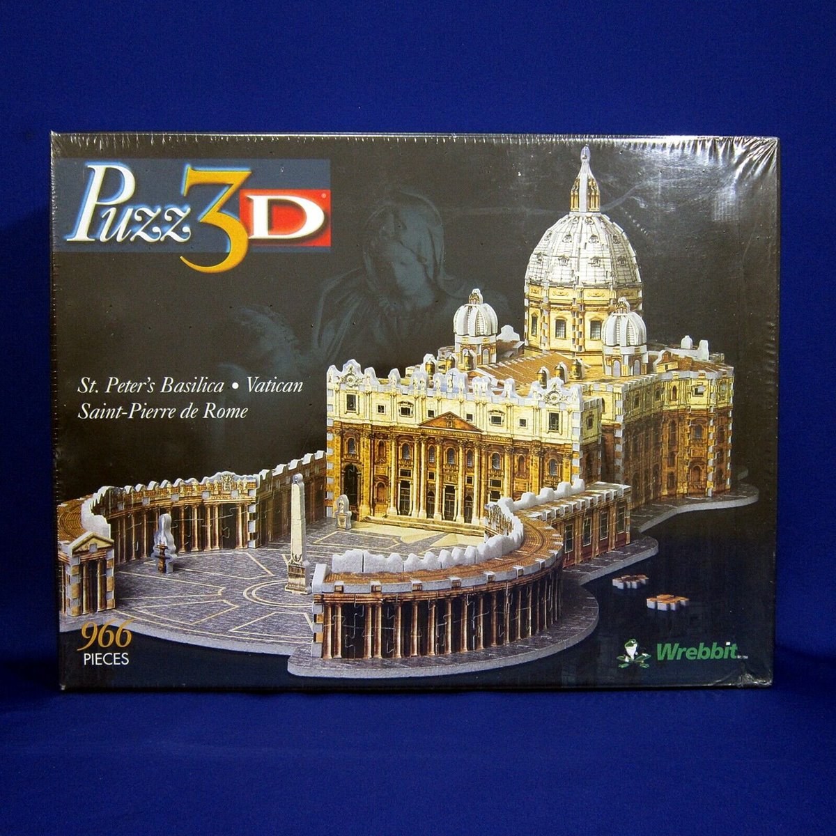 ThriftyGirl2015's tweet photo. Vintage Wrebbit Puzz 3D St Peter's Basilica Vatican 966 Pieces 1998 New and Sealed https://t.co/MyPeYjurEf #ebay @ebay #vintage #Wrebbit #Puzz3D #puzzle #StPetersBasilica #Vatican #Rome #pieces #puzzlepieces #new #sealed #Church #fullydimensional #3dimensional #3D #3DPuzzles https://t.co/RE6sl8gxab