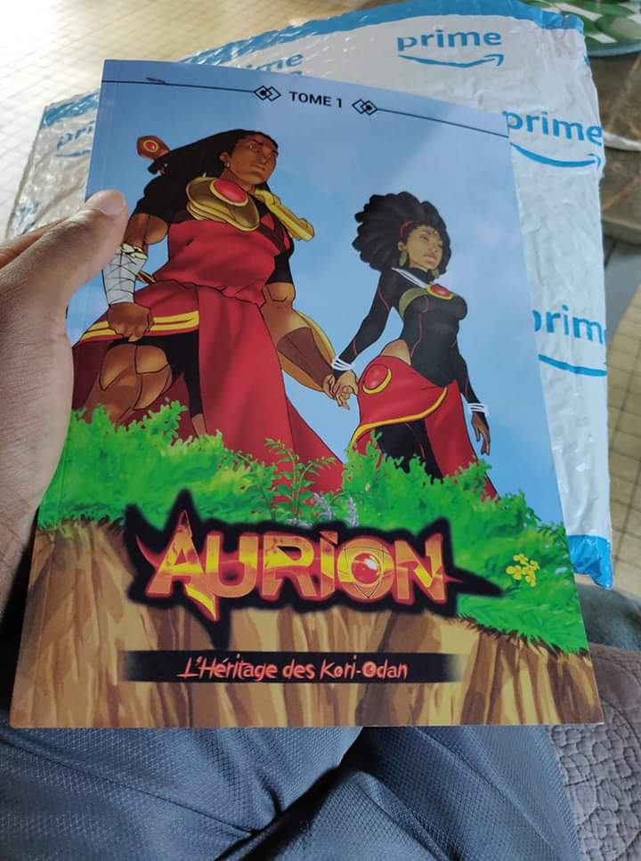 madibaOlivier's tweet photo. La BD #Aurion tient un peu du #Comic USA (style préféré de Pondy),

Mais dans le narratif, on écrit pour mixer du fantastique à des éléments de développement personnel

Et de l'action stratégique style #manga

Tome 1 dispo sur Amazon 

https://t.co/oMAR5M9YYa

#Afrique #culture https://t.co/xIpRBdSQuY