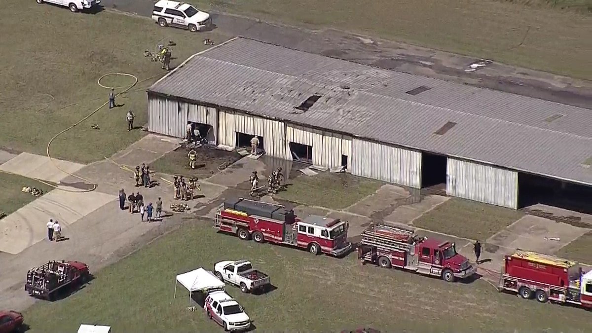 WATCH LIVE Fire sparking explosions at Caddo Mills airport, officials