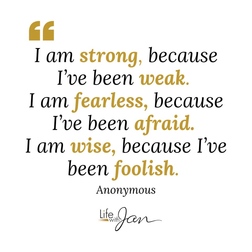 Never underestimate the value of life lessons. Learn from them and grow in strength, confidence and wisdom. Then show and tell others...
#Confidence #Mindset #LifeLessons