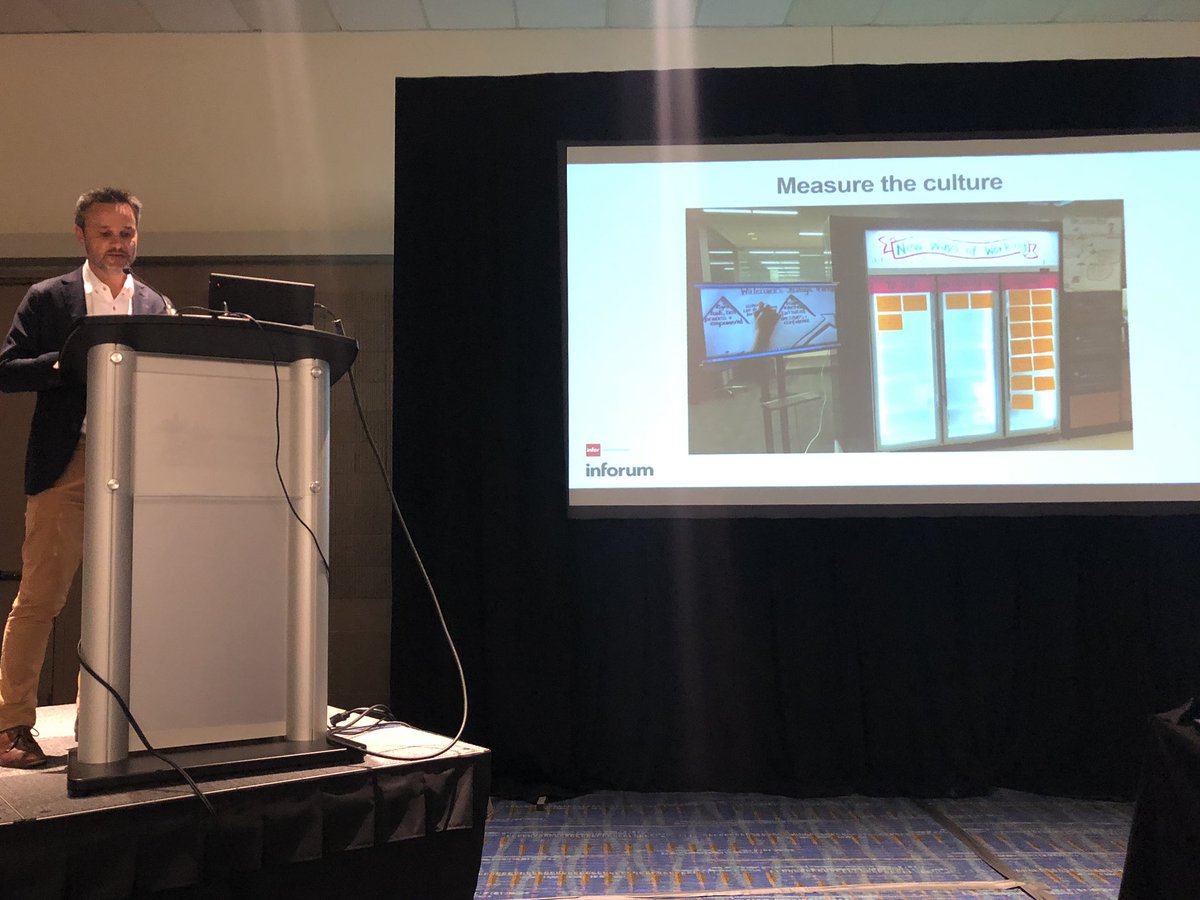ChrisRollsTTC's tweet photo. Financial KPIs are important but you need to measure the culture as well! #Inforum2019 https://t.co/7ECAtSh6jn