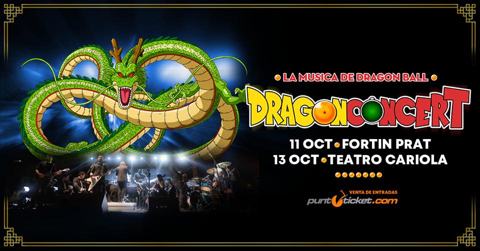 Ven al Teatro Cariola a formar una sola y gran genkidama el 13 de octubre en un show cargado de grandes éxitos, tremendos invitados y una fantástica puesta en escena. No te pierdas Dragon Concert y adquiere tus entradas en bit.ly/2ZjcSI6 🐉✨

ℹ️ facebook.com/events/2042946…