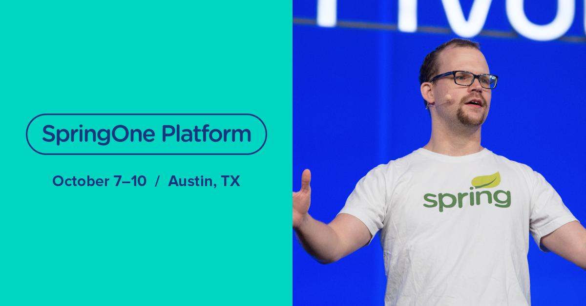 VMwareTanzu's tweet image. Want a reminder for the kickoff of SpringOne Platform? ❤️ this Tweet and we’ll remind you when the keynote begins.