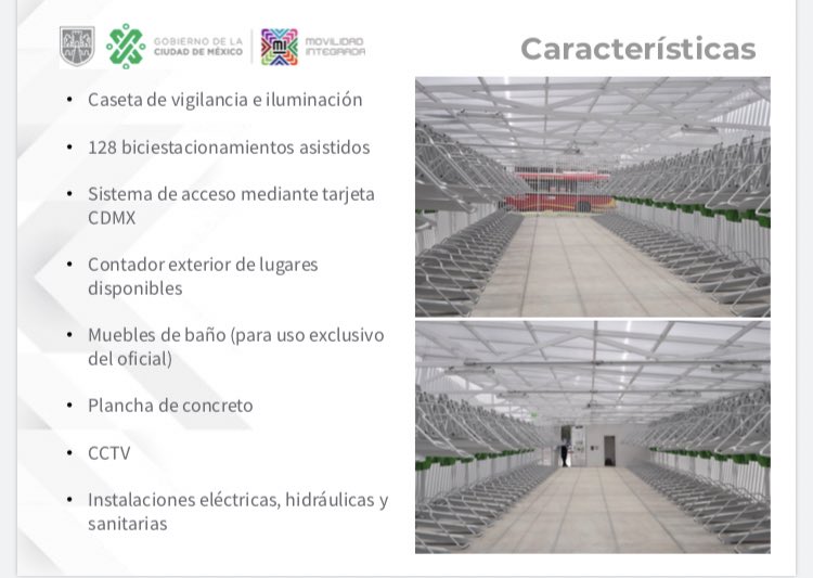 alelealv's tweet photo. Hoy con el grupo de la Especialización en #EspacioPúblico y #Movilidad #EPYMU #Unam visitamos el #biciestamiento semimasivo en #Buenavista con capacidad de 128 bicis, inaugurado en junio 2019 por @LaSEMOVI https://t.co/anvZIivRmQ https://t.co/3N5pIAd17O